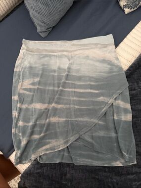 Hard Tail Light Blue Tie-Dye Skirt